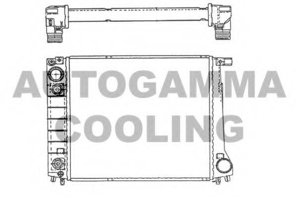 Теплообменник 102033 AUTOGAMMA