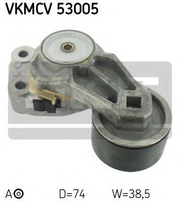 Натяжной ролик, поликлиновой  ремень VKMCV 53005 SKF