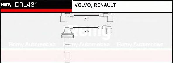 DRL431 REMY Комплект проводов зажигания DRL431 REMY