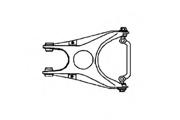 Рычаг независимой подвески колеса, подвеска колеса 0700006 OCAP