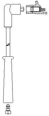 Провод зажигания 3A84/36 BREMI