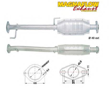 Катализатор 87612 MAGNAFLOW