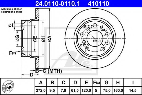 Тормозной диск BDC1014 QUINTON HAZELL