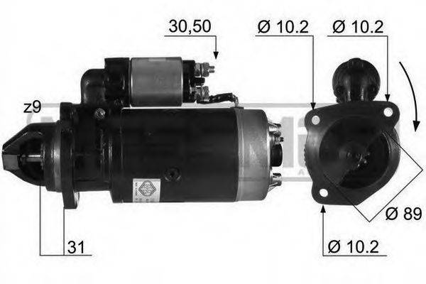 Стартер 220009 MESSMER