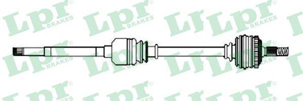 Приводной вал DS15040 LPR