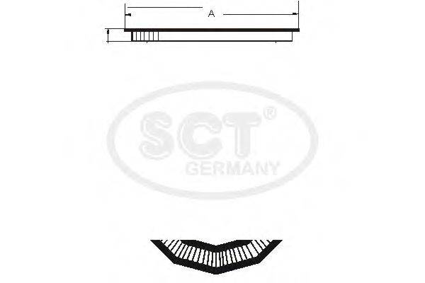 Фильтр воздушный SB 078 SCT Germany