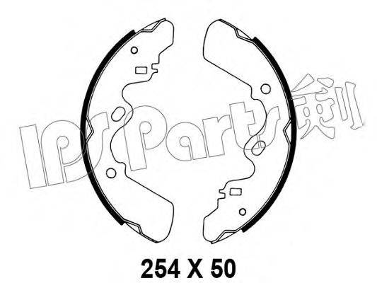 Тормозные колодки IBL-4901 IPS Parts