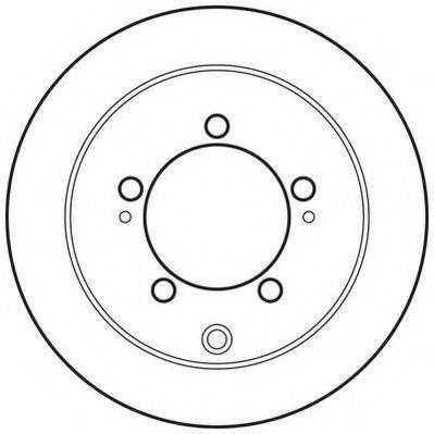 Тормозной диск 562781JC JURID