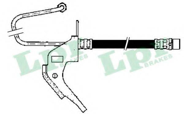 Тормозной шланг 6T47904 LPR