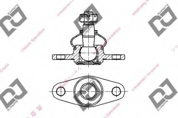 Несущий / направляющий шарнир DB1204 DJ PARTS