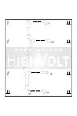 Комплект проводов зажигания OEF274 STANDARD