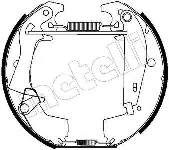 Комплект тормозных колодок 51-0070 METELLI