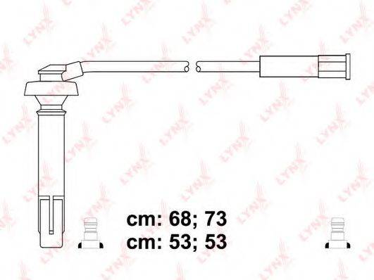 Комплект проводов зажигания SPC7112 LYNXauto