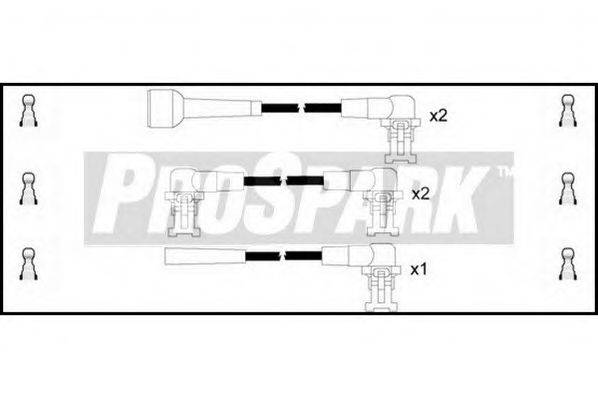 Комплект проводов зажигания OES181 STANDARD