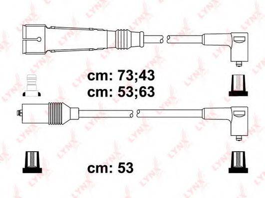 Комплект проводов зажигания SPC8023 LYNXauto