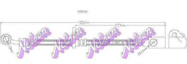 Тормозной шланг H5602 BROVEX-NELSON