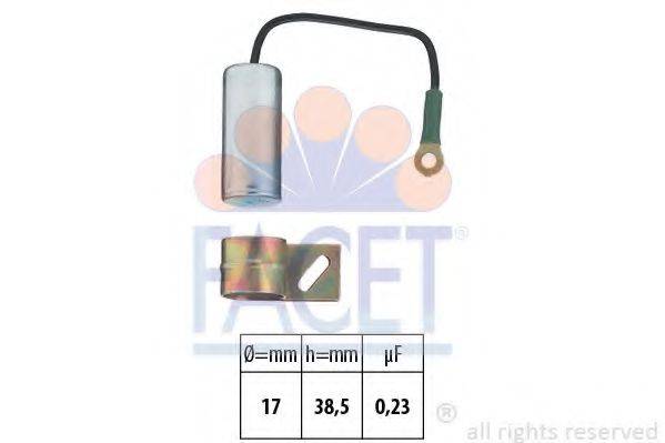 Конденсатор, система зажигания 0.0856 FACET