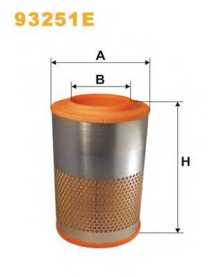 Фильтр воздушный 93251E WIX FILTERS