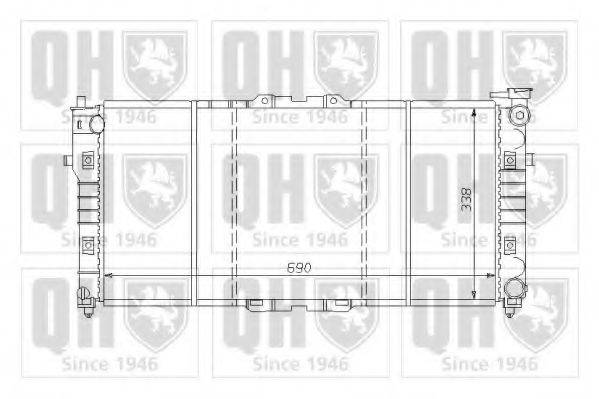 Теплообменник QER1146 QUINTON HAZELL