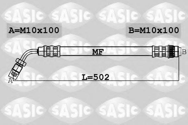 Тормозной шланг 6604017 SASIC