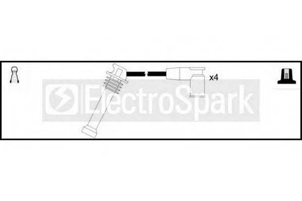 Комплект проводов зажигания OEK707 STANDARD
