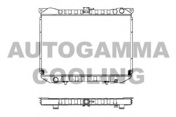 Теплообменник 102185 AUTOGAMMA