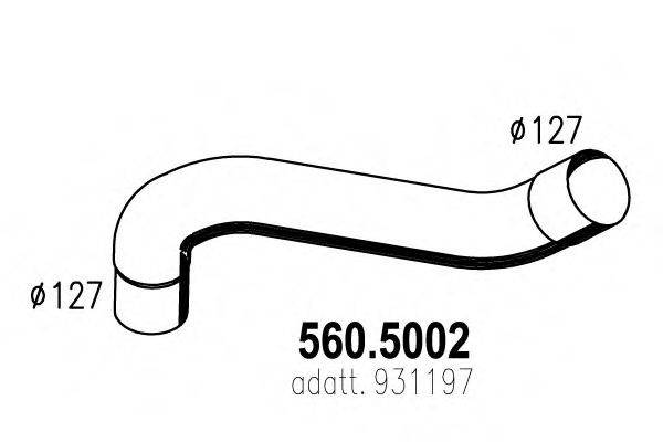Трубка 560.5002 ASSO