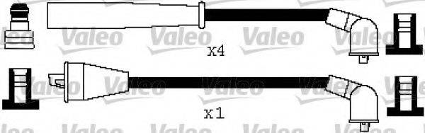 Комплект проводов зажигания 346477 VALEO