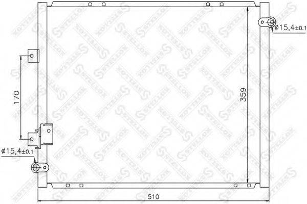 10-45368-SX STELLOX Конденсатор 10-45368-SX STELLOX