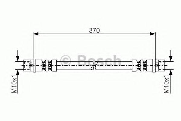 Тормозной шланг T 50 057 BREMBO