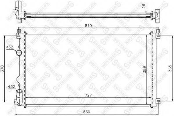 Теплообменник 10-26182-SX STELLOX