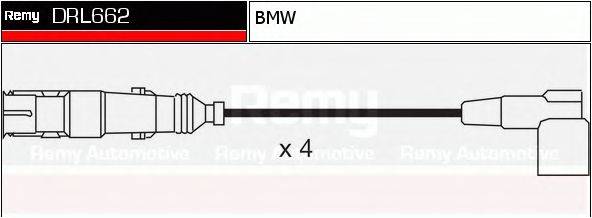 Комплект проводов зажигания DRL662 REMY