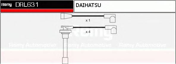 DRL631 REMY Комплект проводов зажигания DRL631 REMY
