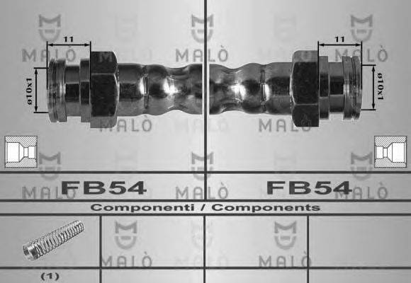 Тормозной шланг 80516 MALO