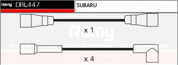 DRL447 REMY Комплект проводов зажигания DRL447 REMY