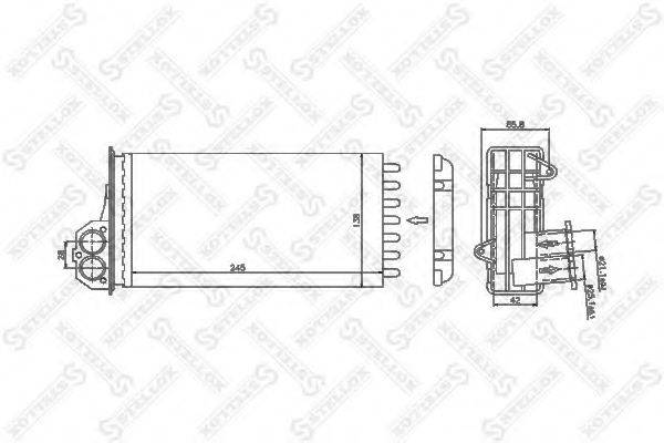 Теплообменник 10-35047-SX STELLOX