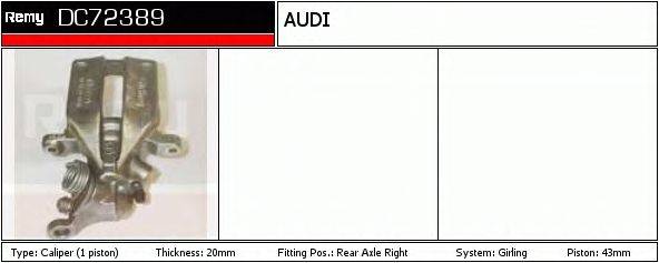 Тормозной суппорт DC72389 REMY