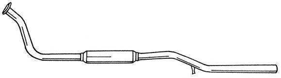 Труба выхлопного газа 12175 SIGAM