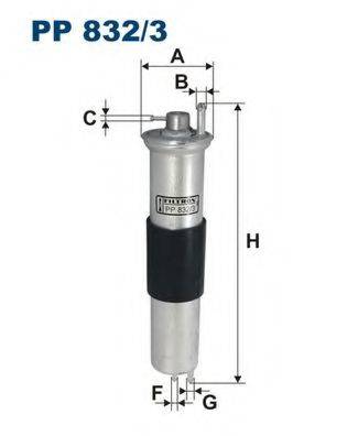 Фильтр топливный PP832/3 FILTRON