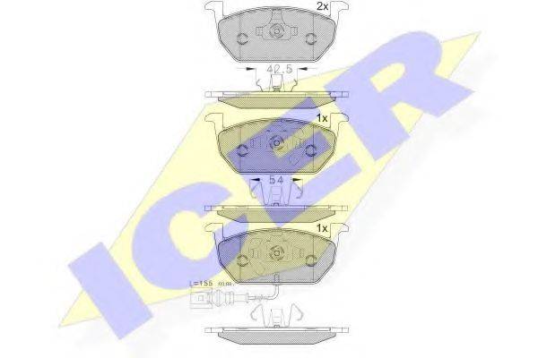 Комплект тормозных колодок, дисковый тормоз 15012247119 SBS
