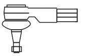Наконечник поперечной рулевой тяги