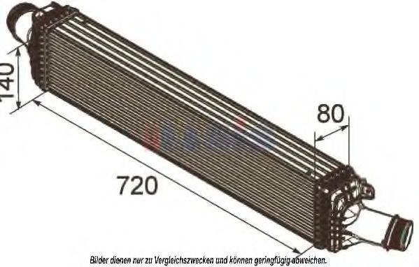 Интеркулер 487024N AKS DASIS