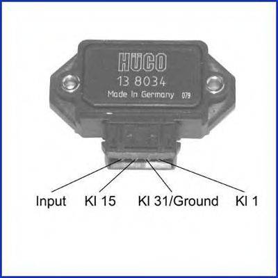 Коммутатор, система зажигания 138034 HITACHI