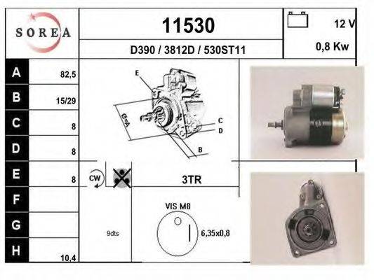 Стартер 11530 EAI