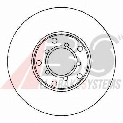 Тормозной диск 15737 A.B.S.