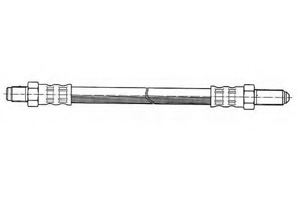 Тормозной шланг FHY2021 FERODO