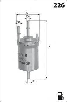 Фильтр топливный ELE6102 MECAFILTER