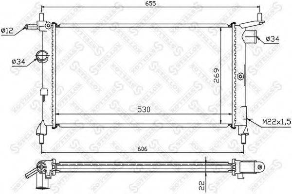 Теплообменник 10-25225-SX STELLOX