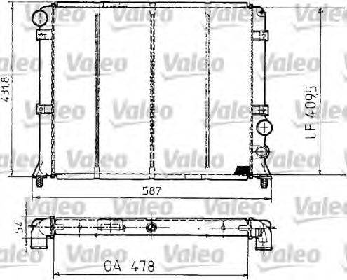 Теплообменник 810993 VALEO