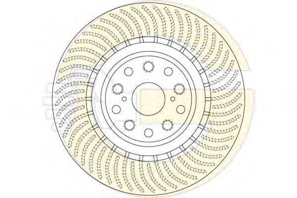 Тормозной диск 6064895 GIRLING
